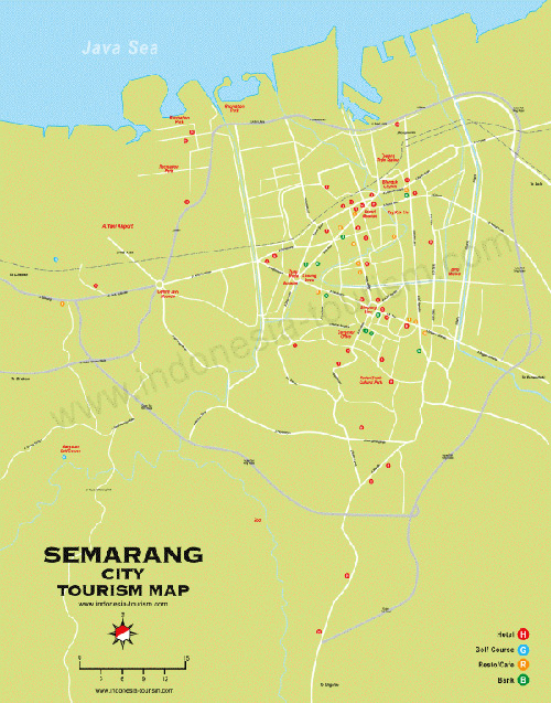 Semarang City Map Peta Kota Semarang - Peta Indonesia Full HD