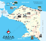 papua map