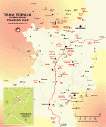 tana toraja map