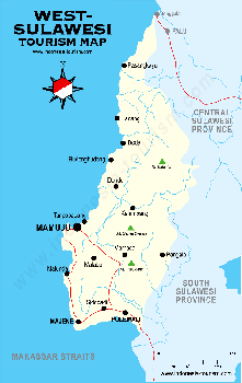 west celebes map