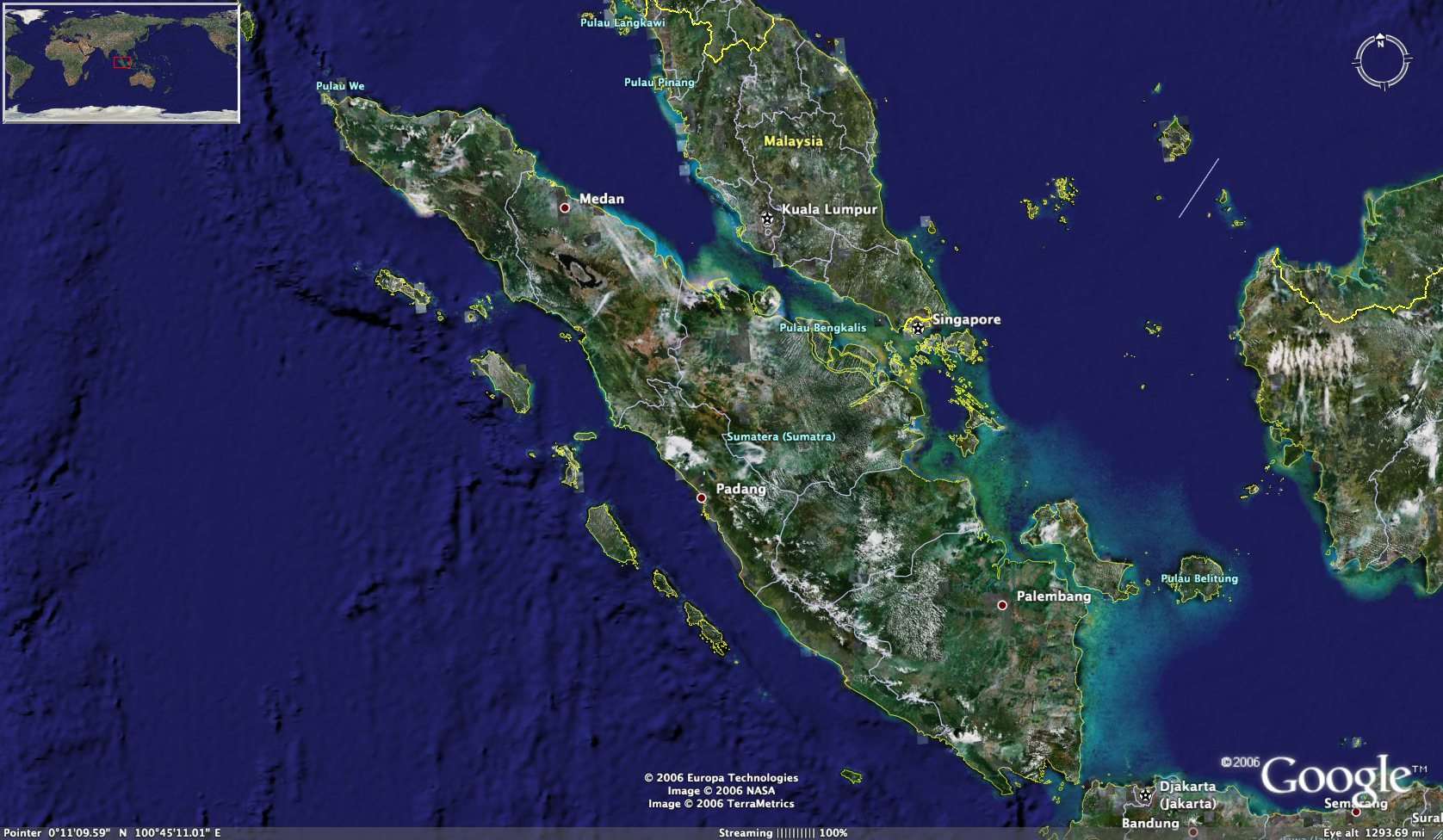 Download this Sumatra Photo Satellite picture