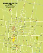 jogjakarta map - jogja map