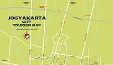 Yogyakarta Map - Jogjakarta Map - Peta Jogja - Peta Yogya