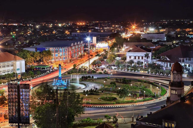 Visiting Semarang City  in Central  Java  Province