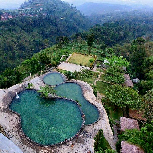 Umbul Sidomukti in Semarang City, Central Java Province