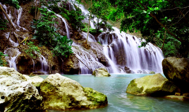 Lapopu Waterfall in Central Sumba Regency, East Nusa Tenggara Province