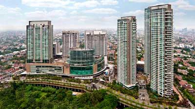 Kemang Village in Jakarta City, DKI Province