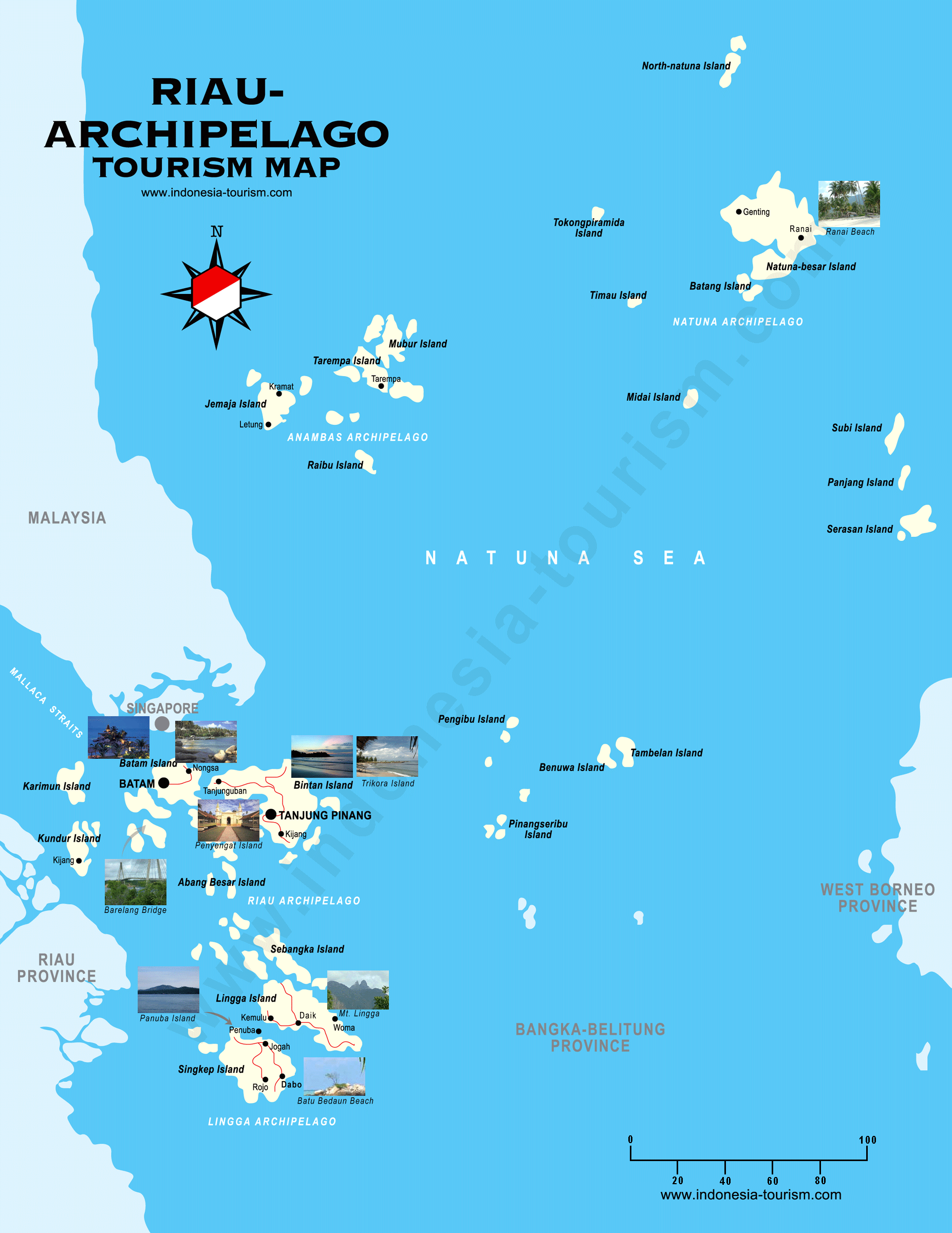 Hasil gambar untuk peta WISATA KEPRI