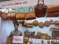 Akila Putri Lombok Art - Handmade Wicker Bag