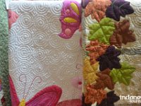 Cattleya Quilt - embroidery and quilt