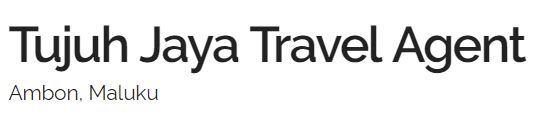 Tujuh Jaya Travel Agent