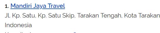Mandiri Jaya Travel