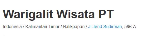 Warigalit Wisata Balikpapan