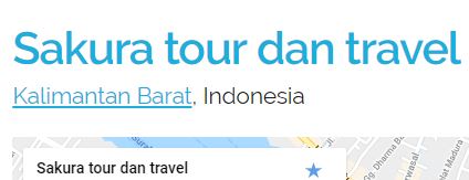 Sakura Tour and Travel Pontianak