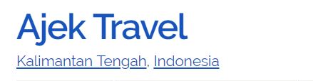 Ajek Travel
