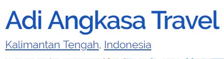 Adi Angkasa Travel