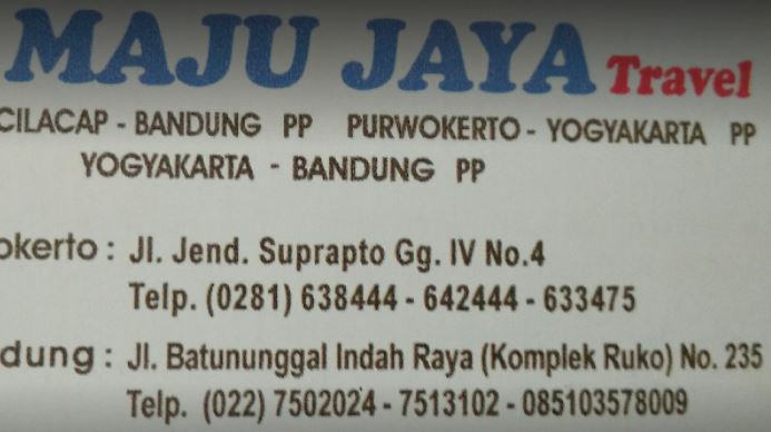Maju Jaya Travel