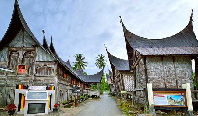 Seribu Rumah Gadang in Solok Regency, West Sumatra Province