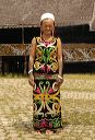 Dayak Lady with Traditional Appearance, East Kalimantan - Indonesia.jpg
