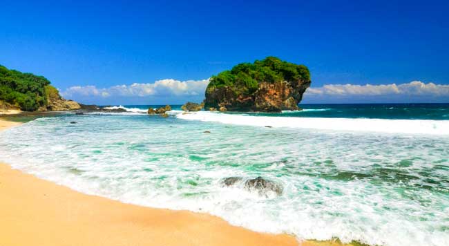 White Beaches in Yogyakarta