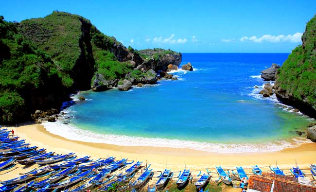 White Beaches in Yogyakarta